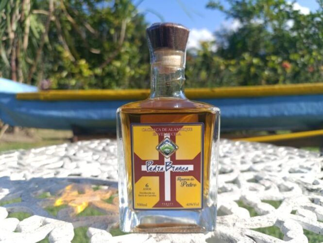 Cachaça de Alambique Envelhecida Pedra Branca Reserva do Pedro 6 anos - 500 ml - 01 unidade